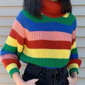 unique colorful sweater
